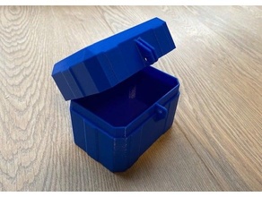 money box chest lockpad moeny piggy bank 3d print model - Mito3D