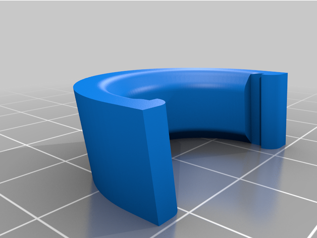 hp Hall g2 Kabel Clip 3D print model - Mito3D