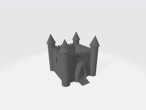 castello 3d print model - Mito3D