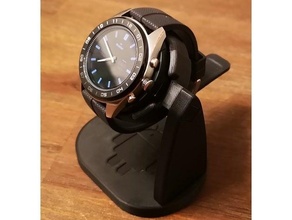 watch stand lg w7 smartwatch 3d print model - Mito3D