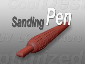 ponçage stylo renforcement gigue lcd Coût photon Publier impression résine surface uv 3d print model - Mito3D