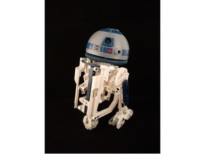 Lego 8009 r2 d2 cabeça cartuchos anakin Skywalker armaduras c3po darth Vader conduziu luz compatível Tecnico Lucas r2d2 robô 3d print model - Mito3D