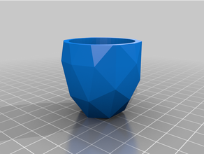 poly pot 3d print model - Mito3D