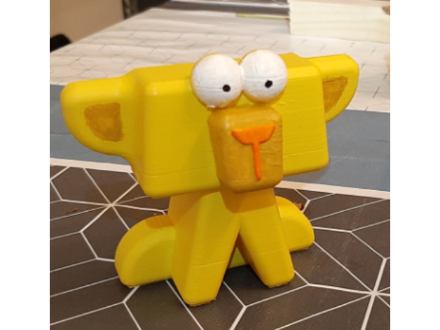 simba 3D print model - Mito3D