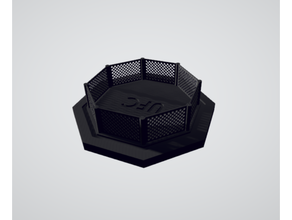 ufc octógono 3d impressora MMA 3d print model - Mito3D