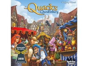 quacks quedlinburg insert boardgame boardgames accessories components inserts organizer board game 3d print model - Mito3D