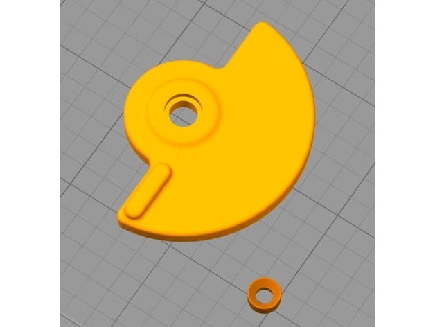 pestillo puerta tope 3D print model - Mito3D