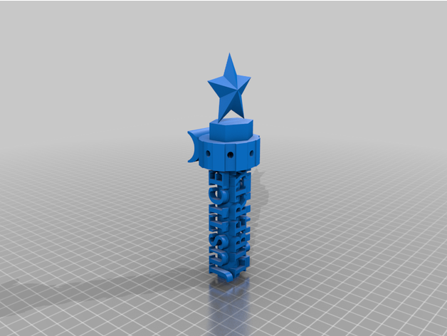 lace lock 3D print model - Mito3D
