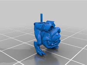 bersaglio squig 40k orco orks warhammer 3d print model - Mito3D