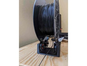 filament holder bearing wheel 3d print model - Mito3D