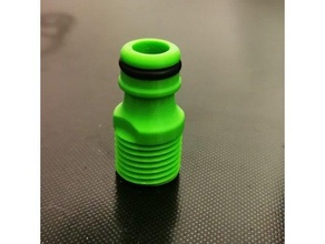 gardena doccia tubo flessibile adattatore 3d print model - Mito3D