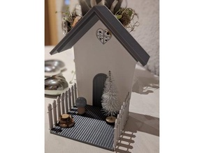 Casa diablillos diablillo casa Navidad 3d print model - Mito3D