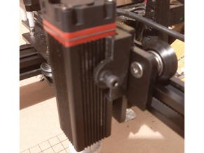 neje master 2 height sliding mount laser engraver 3d print model - Mito3D