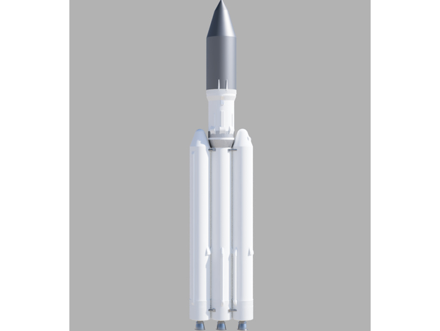 Angara 3 model roket Roscosmos Uzay 3D print model - Mito3D