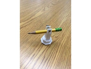 pencil holder hand prosthetic spu engineering 3d print model - Mito3D