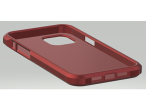 iphone 12 case flexible ios smartphone tpu filament 3d print model - Mito3D