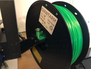 rollenhalter anycubic i3 mega-x filament holder spool 3d print model - Mito3D