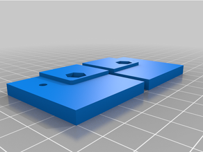 anycubic méga fond pieds i3 dispositif 3d print model - Mito3D