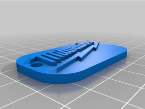 milwaukee tags bag key chain milwaukee tags tool 3d print model - Mito3D