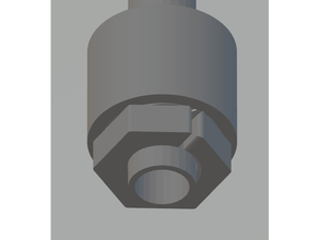 experimental nerf dart barrel mounting concept mount 3d print model - Mito3D