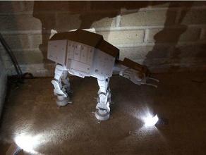 atat Servos Arduino Reich galaktisch Luke Skywalker motorisiert Robotik Servo Schnee Speeder Krieg Sterne Star Kriege 3d print model - Mito3D