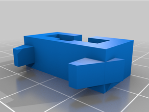 drawer slide catch 3d print model - Mito3D