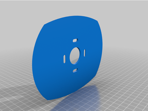 Google nido termostato frontalino 3d print model - Mito3D