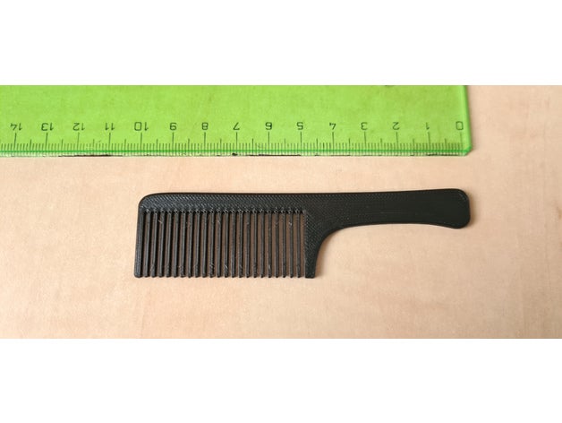 beard comb 3D print model - Mito3D