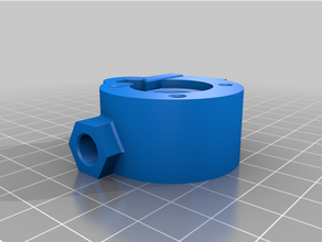 Kossel mini extrusora caja cambios 3d printer impresora delta engranaje 3d print model - Mito3D