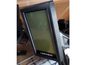 lectric ebike display cover 3d print model - Mito3D
