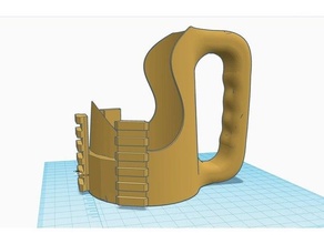 taktik tim Hortonlar Kahve Kulp destek 3d print model - Mito3D