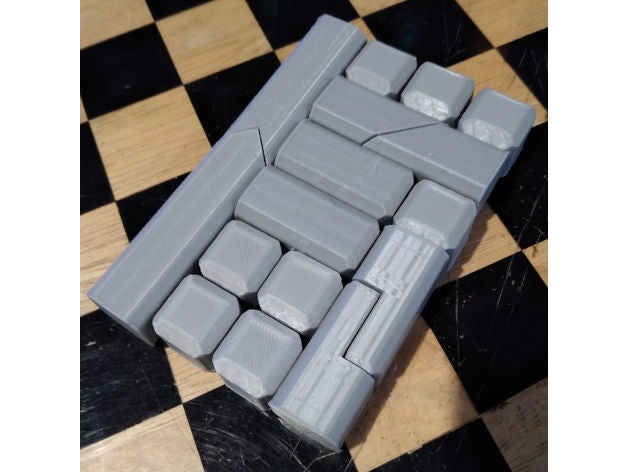 lanier grahm chess set game graham remix updated 3D print model - Mito3D