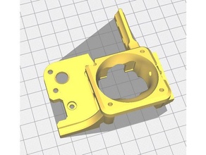 creality stock hotend mount ender 5 ender5 3d print model - Mito3D