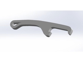 bottle opener 3d print model - Mito3D