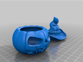 jack lantern body hat 3d print model - Mito3D
