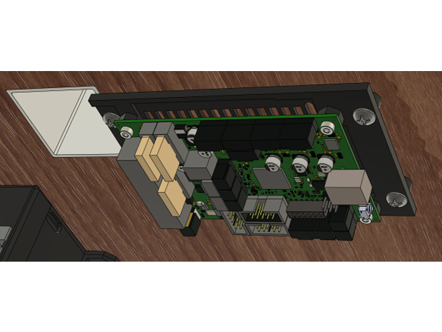 Oberfläche montiert Teller einsy Tafel 3D print model - Mito3D