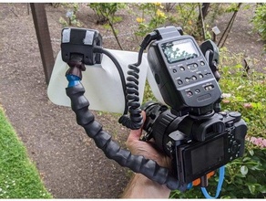 double loc line bras monter caméra trépied prise 3d print model - Mito3D