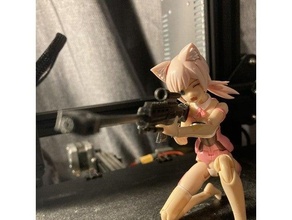 sniper rifle frame arms girl compatible framearmsgirl kotobukiya 3d print model - Mito3D