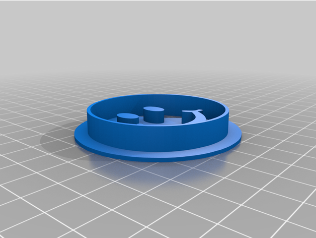 smiley Galleta cortador cara pan jengibre sonreír 3D print model - Mito3D