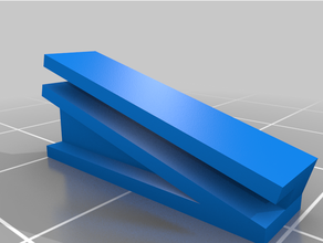 papier carton boîte pente Supporter Piste 3d print model - Mito3D