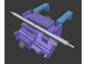 4mm tubo conector filamento substituição 3d print model - Mito3D