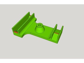 qidi xmax herramienta nivelación 3 point rodamiento cama arrasamiento 3d print model - Mito3D