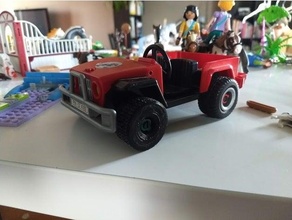 playmobil reemplazo rueda 3d print model - Mito3D