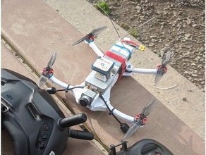 4 pouce pliable drone 3d print model - Mito3D