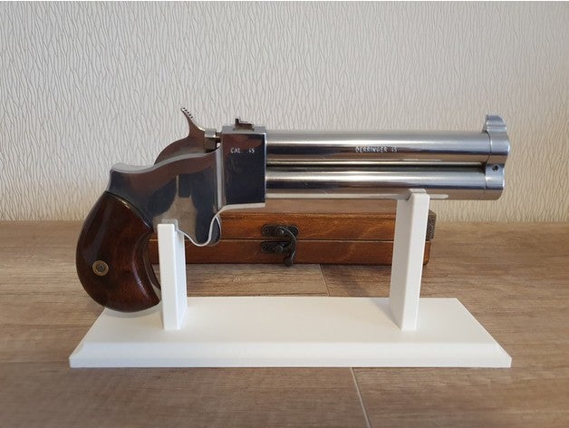 derringer pistola titolare supporto In piedi greatgun porta armi favore 3D print model - Mito3D