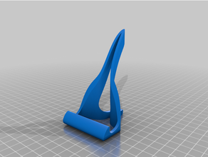 smartphone stand phone 3d print model - Mito3D