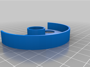 filament role fitting holder axis 3d print model - Mito3D