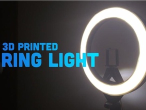 3d printed diy light ring electronics led photography video 3d print model - Mito3D