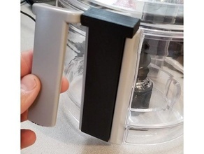 magic bullet veggie electric spiralizer handle replacement appliance kitchen mixer repair 3d print model - Mito3D