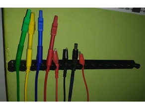 Kabel Halter Unterstützung Aufhänger 3d print model - Mito3D